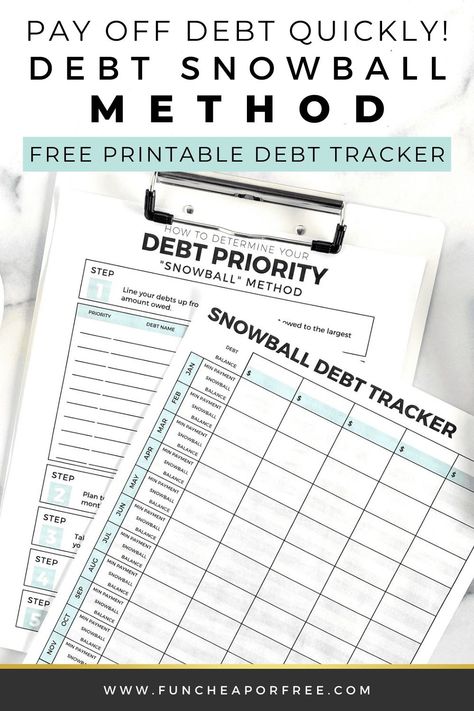 Credit card debt can literally suck the soul out of you. It's time to stop it in its tracks! Learn how to pay off credit card debt in a way that works best for your budget and personality. Kick your debt to the curb using our free printable tracker! Debt Printable Free, Debt Tracker Template, Debt Snowball Worksheet Printable Free, Debt Pay Off Tracker Free Printable, Credit Card Debt Payoff Printable Free, Debt Snowball Tracker Free Printables, Paying Off Credit Card Debt Worksheet, Credit Card Pay Off Tracker, Pay Credit Card Debt Fast