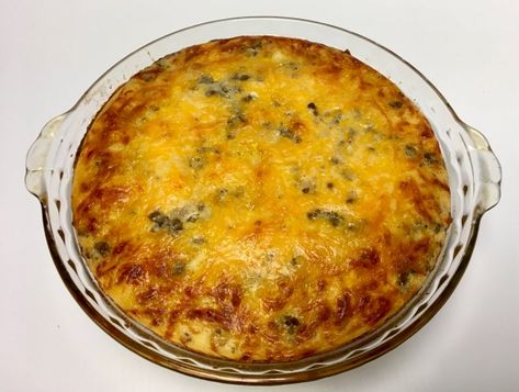 Cheeseburger In Paradise Pie – In Dianes Kitchen Single Pie Crust, Spinach And Mushroom Quiche, Paradise Pie, Cheeseburger In Paradise, Cheeseburger Pie, Mushroom Quiche, Bisquick Recipes, Beef Casserole Recipes, Spinach Stuffed Mushrooms