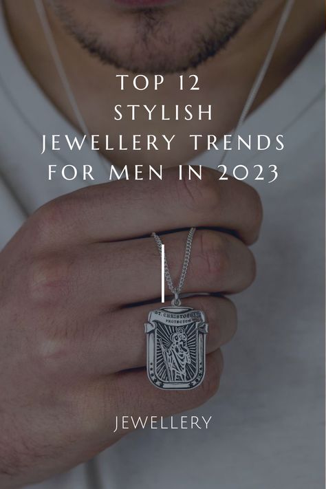 Mens Necklace Fashion, Style In 2023, Trending In 2023, Customised Jewellery, Masculine Jewelry, Jewelry Hacks, Jewellery Trends, Map Jewelry, Mens Necklace Pendant