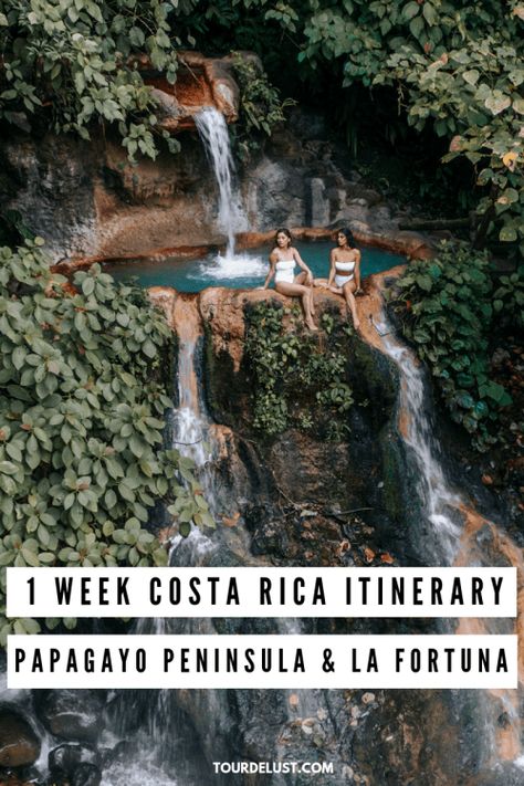 Costa Rica Itinerary, Fortuna Costa Rica, Costa Rica Travel Guide, Visit Costa Rica, Bucket List Ideas, Costa Rica Vacation, Travel Destinations Bucket Lists, Central America Travel, Monteverde