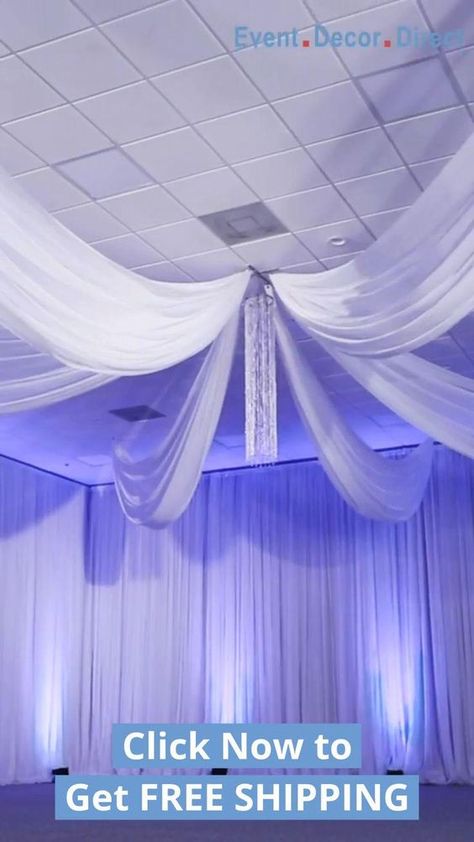 Wedding Ceiling Decorations, Wedding Ceiling, Ceiling Draping, Event Decor Direct, Wedding Chandelier, Large Chandeliers, Wedding Table Decorations, Ceiling Decor, Wedding Reception Decorations