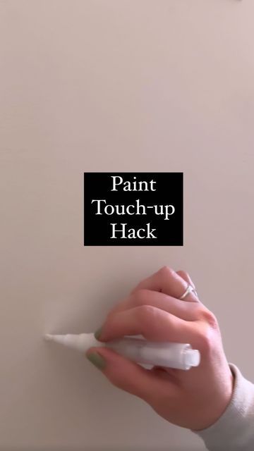 Touch Up Paint, Home Repairs, Home Reno, Diy Home Improvement, Diy Hacks, Painting Tips, Diy Organization, Wall Paint, Interior Paint