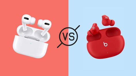 Beats Studio Buds vs. Apple AirPods Pro 2: Which should you buy? Beat Chips, Beats Studio Buds, Beats Studio, Sound Stage, Apple Airpods Pro, Active Noise Cancellation, Apple Airpods, Wireless Earbuds, Airpods Pro