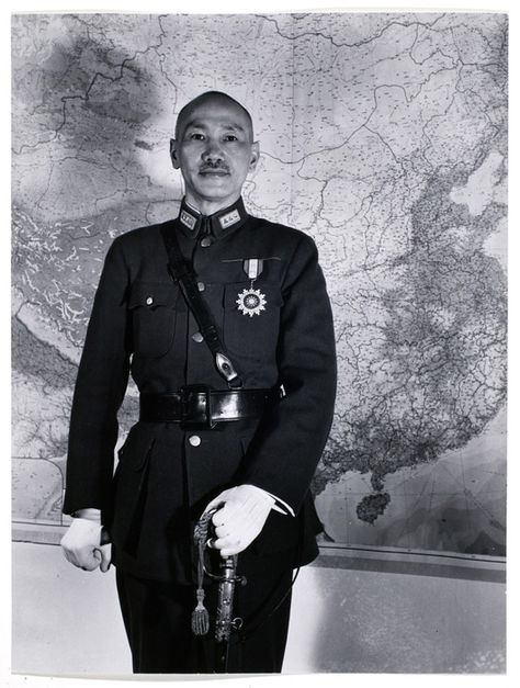 Generalissimo Chiang Kai-shek in Chunking Chang Kai Shek, Taiwanese Special Forces, Chiang Kai Shek, China Coast Guard, Royal Hong Kong Police, People's Liberation Army Of China, China Military, Turning Japanese, Bali Fashion