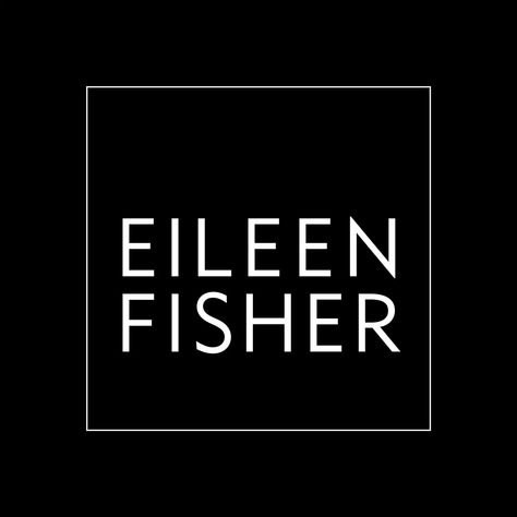 Eileen Fisher logo - Fonts In Use Timeless Clothes, Designer Logos, Elegant Clothing, Circular Fashion, Mood Board Fashion, Sustainable Brand, Logo Fonts, Eco Friendly Fabric, Working Woman