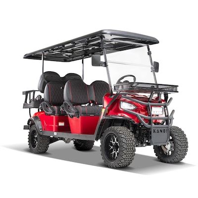 Black Golf Cart, Electric Golf Cart, Golf Cart, Electric Motor, Lithium Battery, Batteries, Passenger, Golf