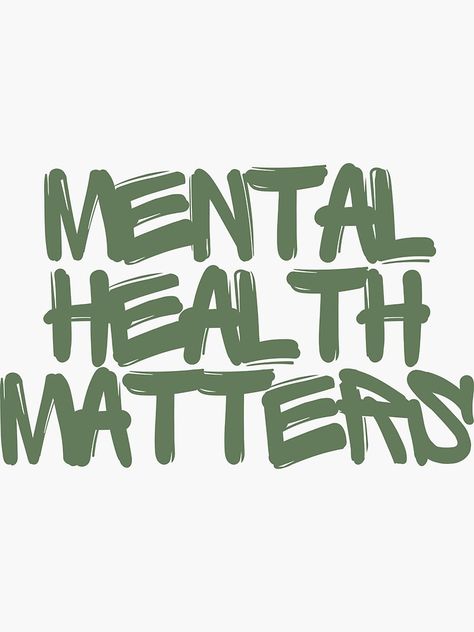 "Mental Health Matters Logo" Sticker for Sale by allyiscoral Symbols For Mental Health, Mental Health Logo, Health Logo, Mental Health Matters, Health Matters, Logo Sticker, Trending Topics, Sticker Design, Vinyl Sticker