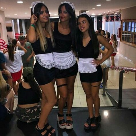 Maid Maids Halloween Costume, Holloween Costume Ideas Maid, French Maid Halloween, Maid Halloween Costume, Maid Halloween, Halloween Coustumes, Spooky Costumes, Holloween Costume, Halloween Costumes Friends