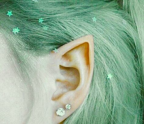 Pointed Ears, Mermaid Aesthetic, Elf Ears, The Dark Artifices, Fantasy Aesthetic, Body Modifications, Body Mods, Shadowhunters, Owl House