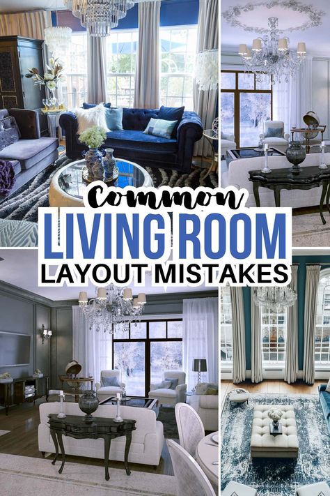 common living room layout mistakes Long Living Room Design, Common Living Room, Next Living Room, Living Room Layouts, House Repair, Long Living Room, Room Layouts, Living Room Furniture Layout, Living Room Layout