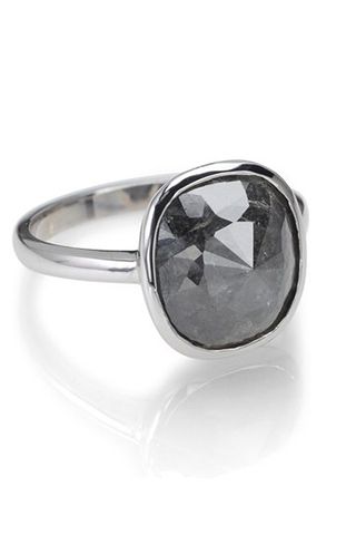 35 Alternative Engagement Rings - Non-Traditional Settings and Stones for Brides - Elle Exclusive Engagement Rings, Nontraditional Engagement Rings, Grey Diamond Ring, Alternative Wedding Rings, Traditional Engagement Rings, Diamond Rings Design, Unique Diamond Rings, Princess Cut Engagement Rings, Stunning Engagement Ring