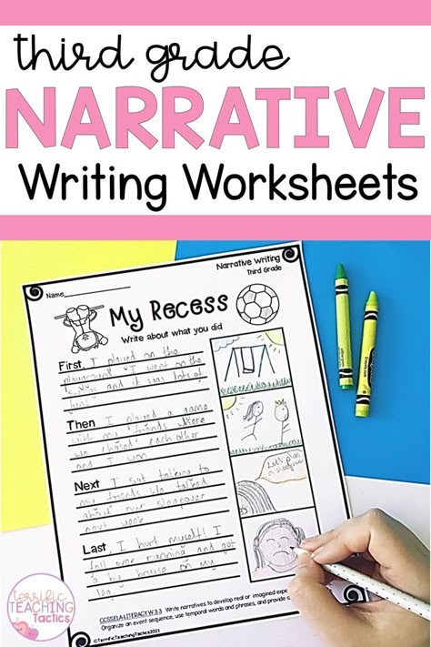 Third Grade Narrative Writing, Narrative Writing Anchor Chart, Personal Narrative Writing Prompts, Narrative Writing Lessons, Narrative Writing Activities, Teaching Narrative Writing, Narrative Writing Prompts, Personal Narrative Writing, Third Grade Writing