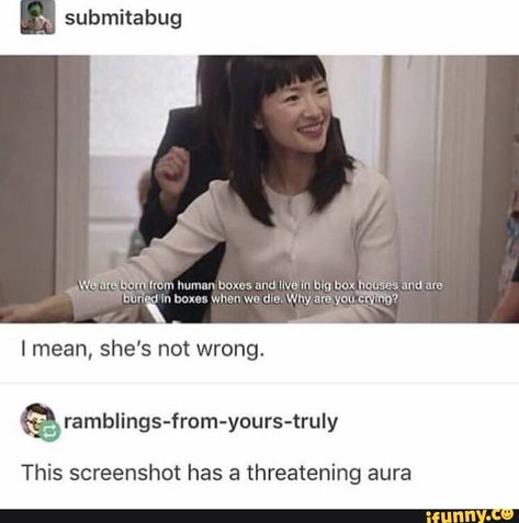 Marie Kondo, Funny Tumblr Posts, What’s Going On, Tumblr Posts, Tumblr Funny, Funny Posts, Funny Cute, Dankest Memes, Really Funny