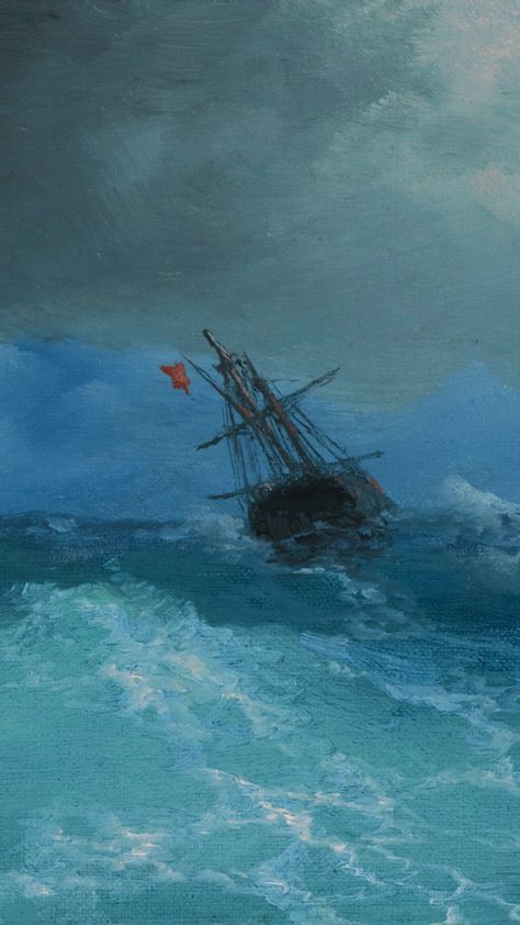 Art Heist Baby, Ivan Konstantinovich Aivazovsky, Ivan Konstantinovich, Art Heist, Painting Details, Ancient Paintings, Rennaissance Art, Baby Painting, Hanging Paintings