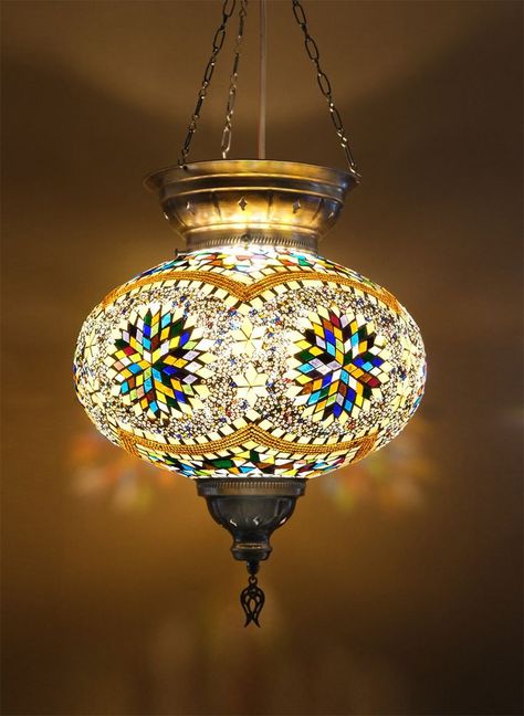 Mosaic Candle, Turkish Lamp, Turkish Mosaic Lamp, Hanging Ceiling Lamps, Theme Pictures, Lamp Handmade, Turkish Lamps, I Love Lamp, Mosaic Lamp