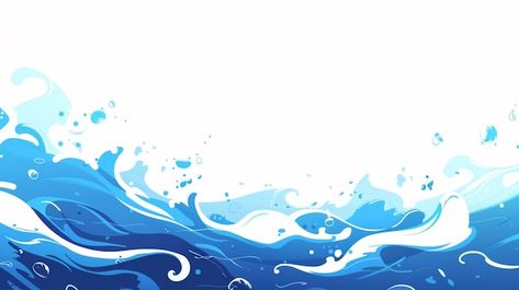 Thumbnail Design Background, Background Design For Ppt, Sea Graphic Design, Item Png, Ocean Graphic, Interactive Infographic, Ocean Wave Painting, Wave Background, Lottery Tips