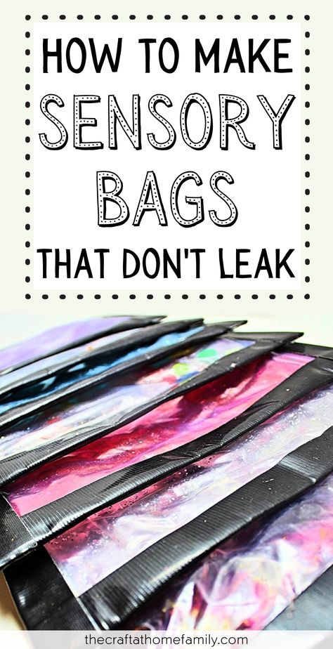 Sensory Water Bag, Ziploc Bag Sensory Play, Sensory Gel Bags, Ziploc Sensory Bags, How To Make Sensory Toys, Sensory Bags For Preschoolers, Baby Sensory Bags Diy, Diy Infant Sensory Toys, Infant Safe Sensory Play