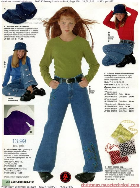 2000 JCPenney Christmas Book, Page 258 - Christmas Catalogs & Holiday Wishbooks Summer 2000 Outfits, 90s Fashion Catalog, 90s Teen Fashion, 90s Early 2000s Fashion, 2000 Outfits, 90s Inspired Outfits, 00s Fashion, 2000 Fashion, Early 2000s Fashion