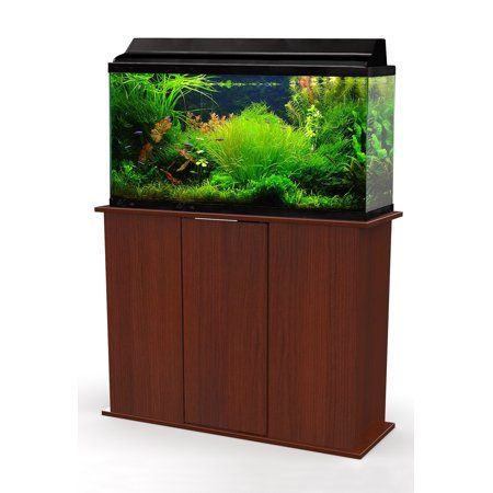 Upright Aquarium Stand, Cherry, 30/38/45 Gallon, Size: Small, Red 29 Gallon Aquarium, Long Aquarium, Terrarium Stand, Styles Of Home Decor, Aquarium Stands, Fish Tank Stand, Cool Fish Tanks, Tank Stand, Aquarium Stand