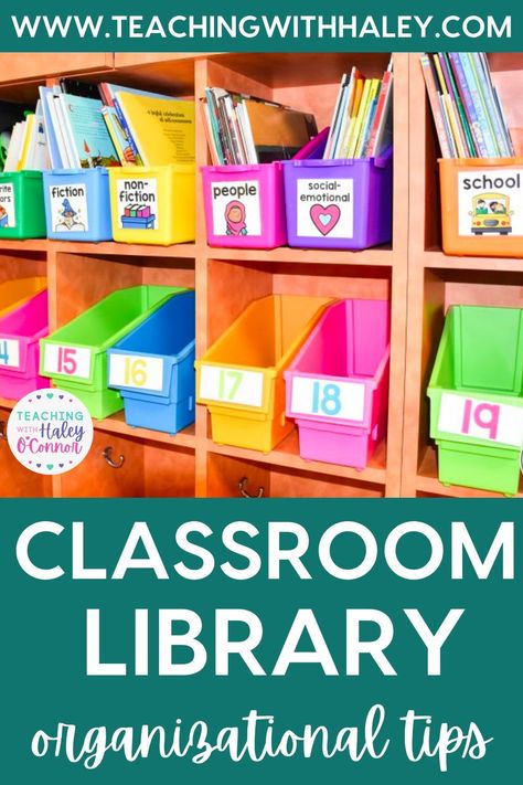 Have you been asking yourself how to organize your classroom library? You won’t want to miss these classroom organizing tips when it comes to classroom library set up. In this blog you can see all of the different ways I have organized with bins for different book categories for classroom libraries. Maybe you’ll organize by category of books, by non leveled and leveled books or even organize alphabetically by the title or author. Read here and you can even get my book and bin labels for free. Student Book Boxes, First Grade Homework, Classroom Libraries, Classroom Library Organization, Reading Response Activities, Science Room, Library Labels, First Grade Lessons, Survival Kit For Teachers