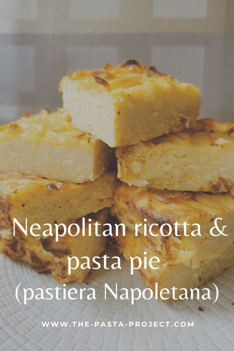 Neapolitan ricotta and pasta pie is a one of the many versions of pastiera Easter pie from Naples. This is an unusual dessert full of typical Southern Italian ingredients and flavours that will wow your family and friends. Easy to make and perfect for different occasions, not just Easter. #pastiera Southern Italian Recipes, Italian Crostata, Easter Pasta, Easter Pies, Italian Pasta Recipes Authentic, Italian Easter Pie, Unusual Dessert, Ricotta Pie, Easter Pie