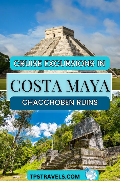 Costa Maya Cruise Excursions Costa Maya Cruise Port, Mexico Cruise, Costa Maya, Cruise Excursions, Cruise Destinations, Mayan Ruins, Cruise Port, Shore Excursions, Top 4