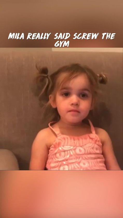 Mila really said screw the gym in 2022 | Funny girl videos, Funny insults and comebacks, Funny babies Am I Dating A Boy Or An Onion, Angela Chalet, Mila Stauffer Funny Videos, Mila Videos, Funny Little Kid Videos, Funny Little Kids, Funny Kid Videos, Mila Stauffer, Funny Kids Videos