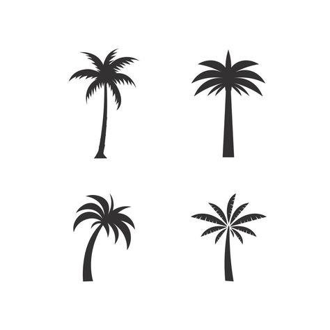 Palm Tree Icon, Oil Logo, Palm Tree Logo, Palm Logo, Palm Tree Vector, Summer Logo, Shortcut Keys, Fish Logo, Tree Logos