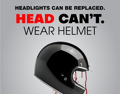 Wear Helmet Poster Safety Drawing, Road Safety Poster, Safety Quotes, Safety Poster, City Traffic, Poster Idea, Safety Awareness, Safety Posters, Bike Safety