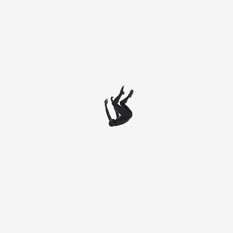 Someone Falling Tattoo, Nihilism Tattoo, Falling Tattoo, Tipografi 3d, Life Image, Handpoke Tattoo, Simplistic Tattoos, Minimal Tattoo, Piercing Tattoo