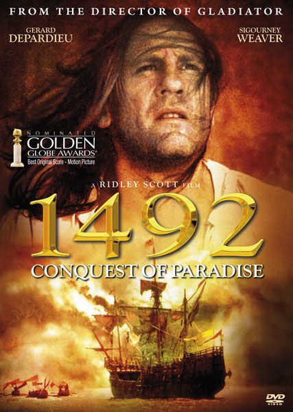 1492 Conquest of Paradise Armand Assante, Conquest Of Paradise, Spanish Queen, Movie To Watch List, Sigourney Weaver, Christopher Columbus, Ridley Scott, 90s Movies, Movies 2016