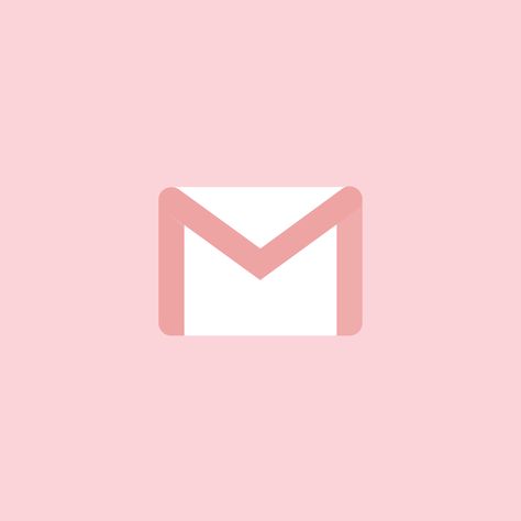 Cute Gmail Icon, Pink Email Icon, Pink Mail Icon, Pink Gmail Icon, Cheengu Pink, Gmail App Icon, Gmail Icon, Pink Apps, Ipad Customization