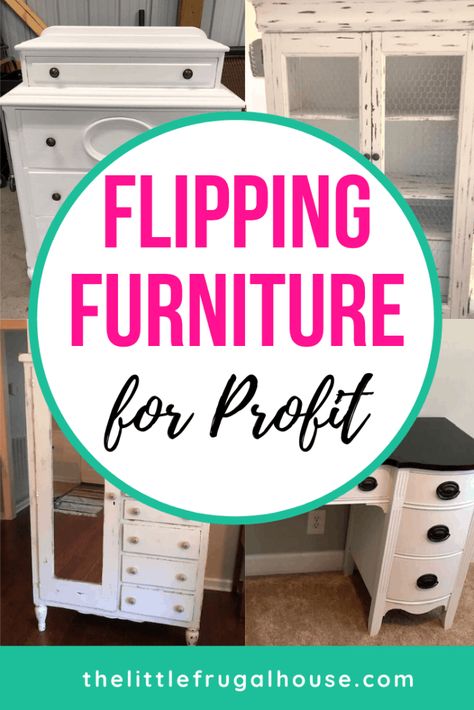 Flip Furniture For Profit, Diy Furniture Makeover Projects, Furniture Flipping Business, Desk Makeover Diy, Diy Furniture Flip, Diy Furniture Renovation, Furniture Rehab, Furniture Renovation, Fun Hobbies