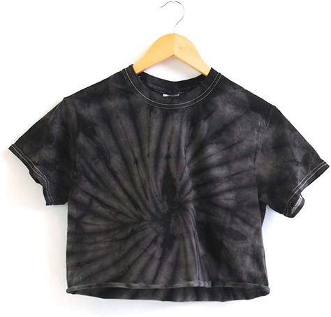 Tie Dye Kit, Tie Dye Crop Top, Rainbow Tie, Tie Dye Shirts, Black Tie Dye, Dye Shirt, Cropped Tee, Tie Dye T Shirts, Pastel Rainbow