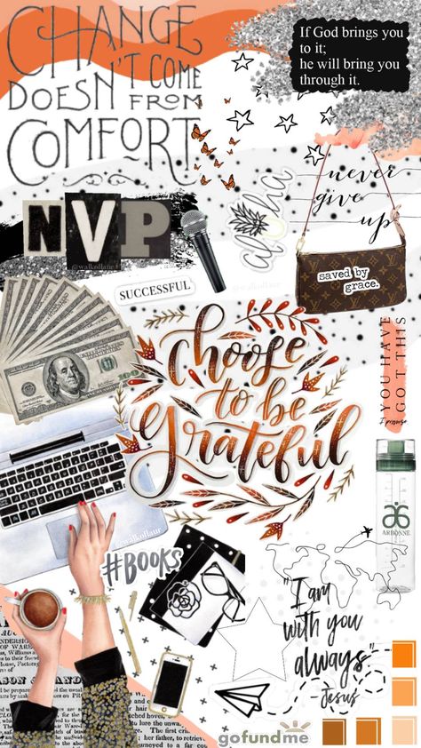 Digital Vision Board Ideas Aesthetic, Arbonne Vision Board, Dreamboard Ideas Dream Boards, Digital Vision Board Examples, Vision Board Design Ideas, Mental Health Vision Board, Digital Dream Board, Vision Journal Ideas, Health Vision Board