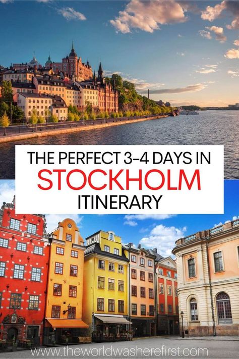 Stockholm Itinerary, Baltic Sea Cruise, Things To Do In Stockholm, Stockholm Travel, Baltic Cruise, Stockholm Archipelago, Visit Stockholm, Have The Best Day, Sweden Travel