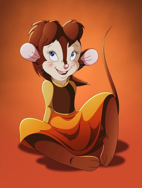 Non Disney Princesses, An American Tail, The Great Mouse Detective, Dream Video, Disney Elsa, Cartoon Fan, Steven Spielberg, Cute Mouse, Universal Pictures