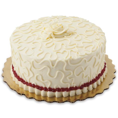 Raspberry Elegance Cake Raspberry Elegance Cake Recipe, Publix Cakes, Publix Bakery, Cakes For Girls, Raspberry Cream Cheese, Inside Cake, Moist Vanilla Cake, Cake Liner, Impressive Desserts