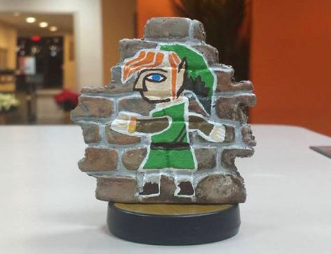 Custom Amiibo, Zelda Diy, A Link Between Worlds, Link Between Worlds, Zelda Gifts, Zelda Birthday, Link Zelda, Zelda Art, Legend Of Zelda Breath