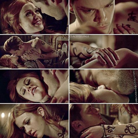 Shadowhunters Jace And Clary, Jace And Clary, Clary Und Jace, Clary Y Jace, Clary And Jace, Rune Tattoo, Jace Wayland, Mr Style, Shadow Hunters