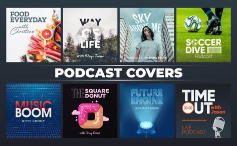 Podcast Artwork, Podcast Design, Creative Podcast, Podcast Cover Art, Podcast Marketing, Podcast Logo, Podcast Cover, Social Media Kit, 3d Mockup