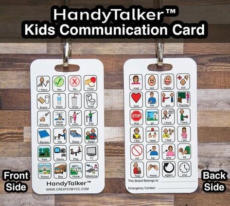 Preschool Behavior, Augmentative Communication, Black Lanyard, Communication Board, Cue Cards, Non Verbal, School Communication, Communication Devices, Basic Needs