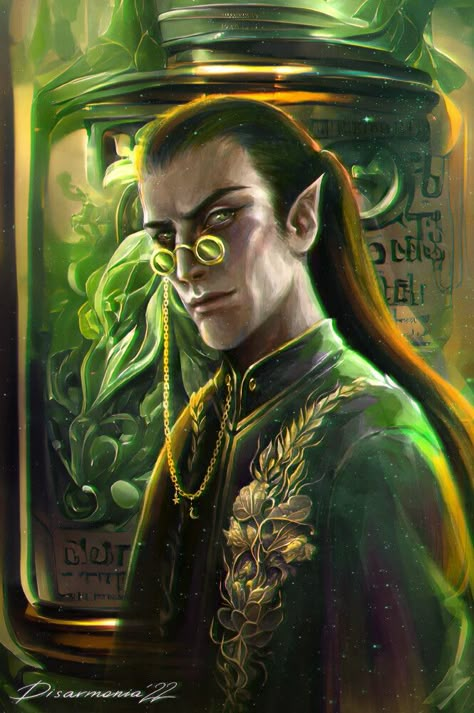 Elf Artificer, Artificer Dnd, Dnd 5, Dnd Elves, Male Elf, Elf Warrior, Pathfinder Character, Fantasy Portraits, Dnd Characters