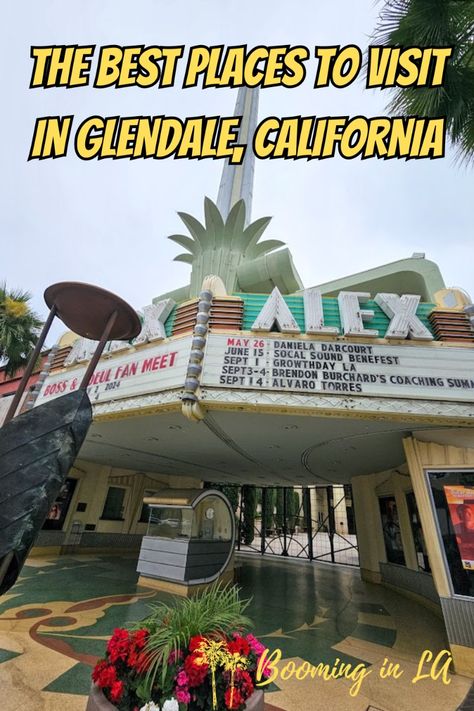 Glendale, California is often maligned but it is a charming and historic place to visit in Los Angeles. Click here to find a few places you don't want to miss when you visit. Glendale Galleria, Glendale California, Los Angeles Travel, Trust Company, San Fernando Valley, Performing Arts Center, Place To Visit, Filming Locations, Best Places To Visit