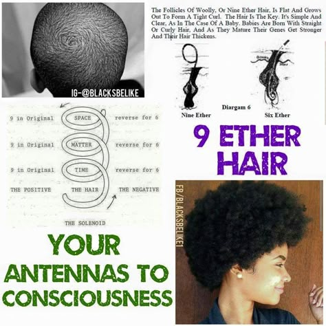 9 ETHER<---- 9 Ether Hair, 9 Ether Beings, 9 Ether, Knowledge Of Self, African History Truths, Kemetic Spirituality, Locs Natural Hair, Locs Natural, Black Fact