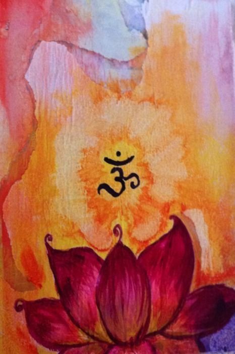 Loutus flower om Lotus Artwork, Yoga Kunst, Om Art, Om Shanti, Om Mani Padme Hum, Yoga Art, Buddha Art, The Lotus, Spiritual Art