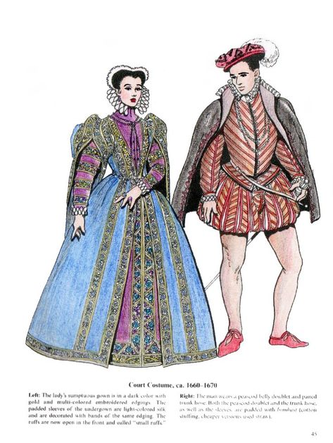 Spanish And Moorish Fashions -Tom Tierney 1300s Fashion, Elizabethan Fashion, Tom Tierney, Tudor Fashion, Fashion Timeline, European Dress, Period Outfit, Medieval Clothing, Medieval Dress