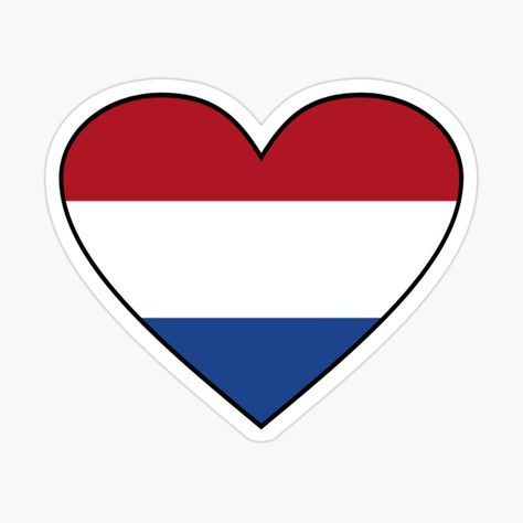 Holland Flag. Netherlands Heart Flag. De Nederlandse Vlag. Dutch Flag. by GraceTee | Redbubble Flag Netherlands, Holland Flag, Chilean Flag, Xmas Jokes, Dutch Flag, Flag Drawing, Netherlands Flag, Our Adventure Book, Flag Printable