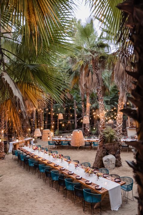 Todos Santos Wedding Todos Santos Wedding, Wedding Setup, Outdoor Celebration, Long Tables, Enchanting Wedding, Lights Hanging, Cabo Weddings, Wedding Set Up, Destination Wedding Planning