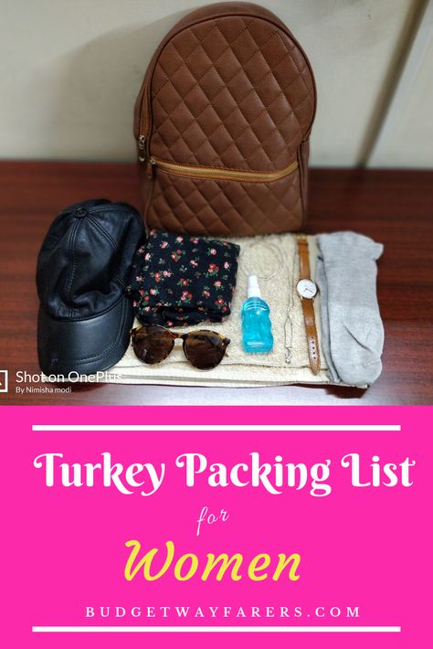 Turkey Vacation Outfit, What To Wear In Turkey, Turkey Packing List, Places In Turkey, Packing List For Women, Holiday Packing Lists, Summer Packing Lists, Turkey Vacation, Things To Pack